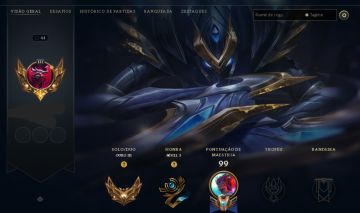 Conta Full Acesso Mono Khazix Lvl 44 Gold 3 48% Wr | 4 skins boas