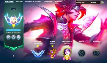 RIVEN IMPACTO LENDÁRIA + [ CONTA DIAMANTE COM MMR ALTÍSSIMO ] + [ TROCA NICK ]