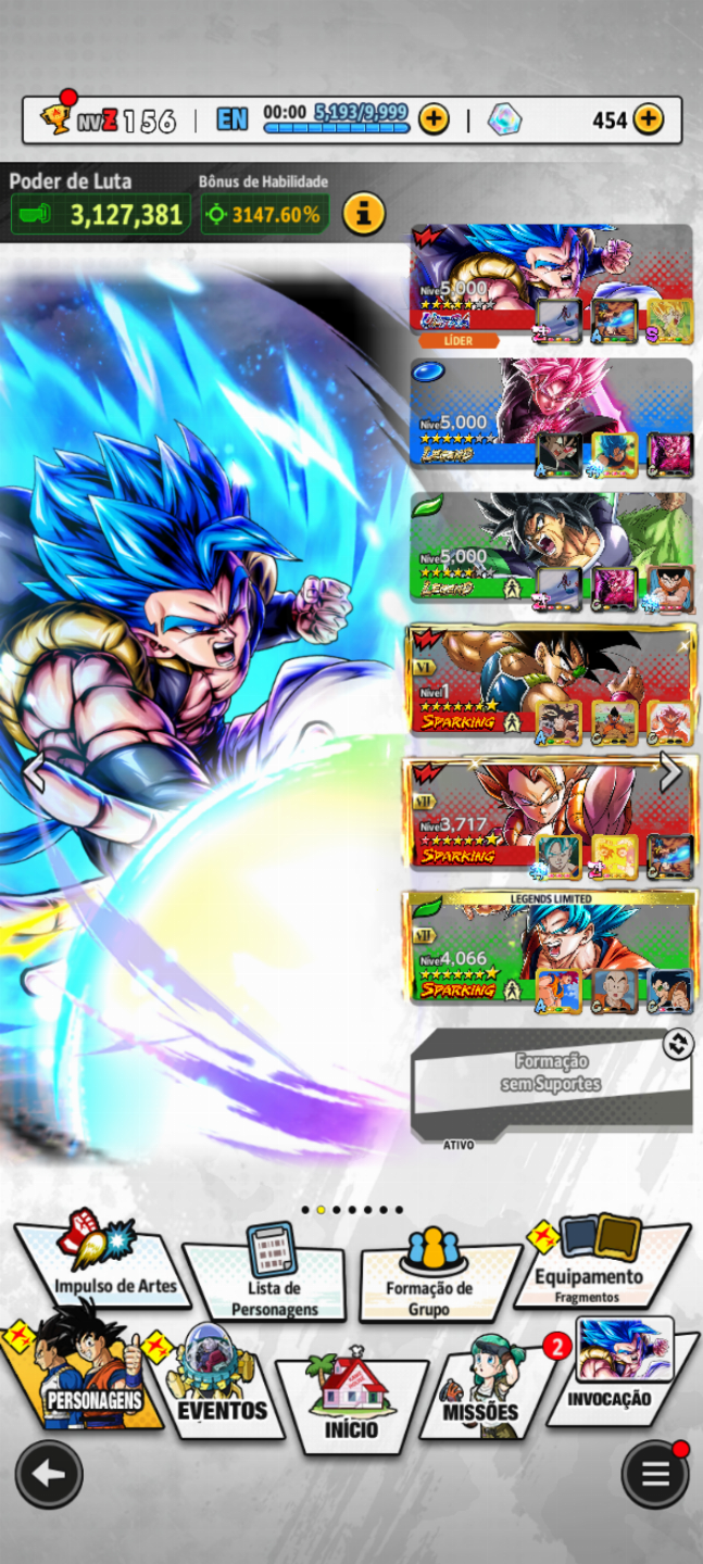 CONTA COM O NOVO GOGETA BLU ULTRA É O NOVO BLOLY LEGENDS