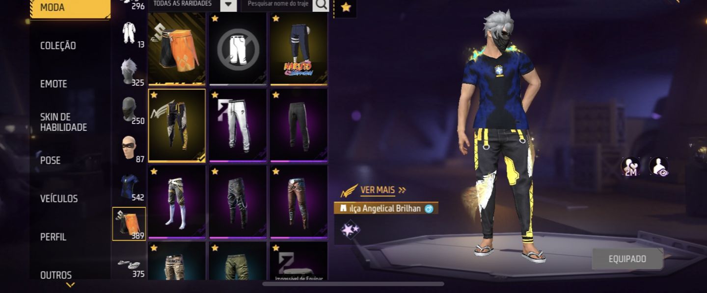 CONTA FREE FIRE | LEVEL 66