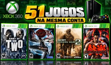 51 JOGOS DE XBOX 360