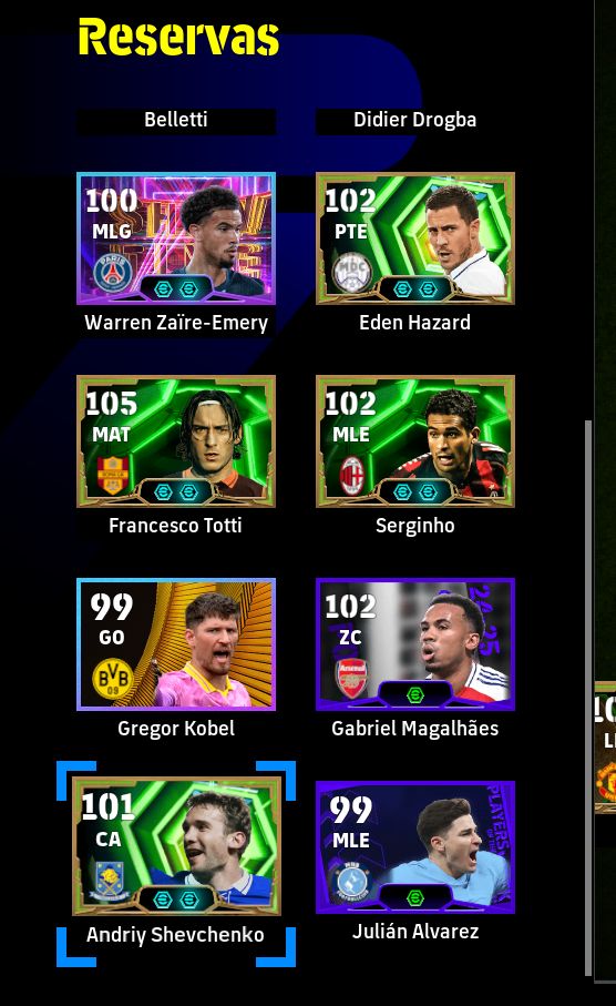CONTA eFOOTBALL STEAM | FORÇA 3188 | CRUYFF, RONALDINHO, NEYMAR, VAN DER SAR E M