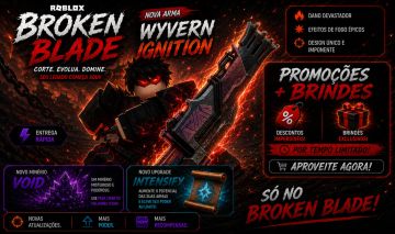 (New Weapon Wyvern +RAID +BRINDE) BROKEN BLADE / LÂMINA QUEBRADA+BÔNUS EXCLUSIVO