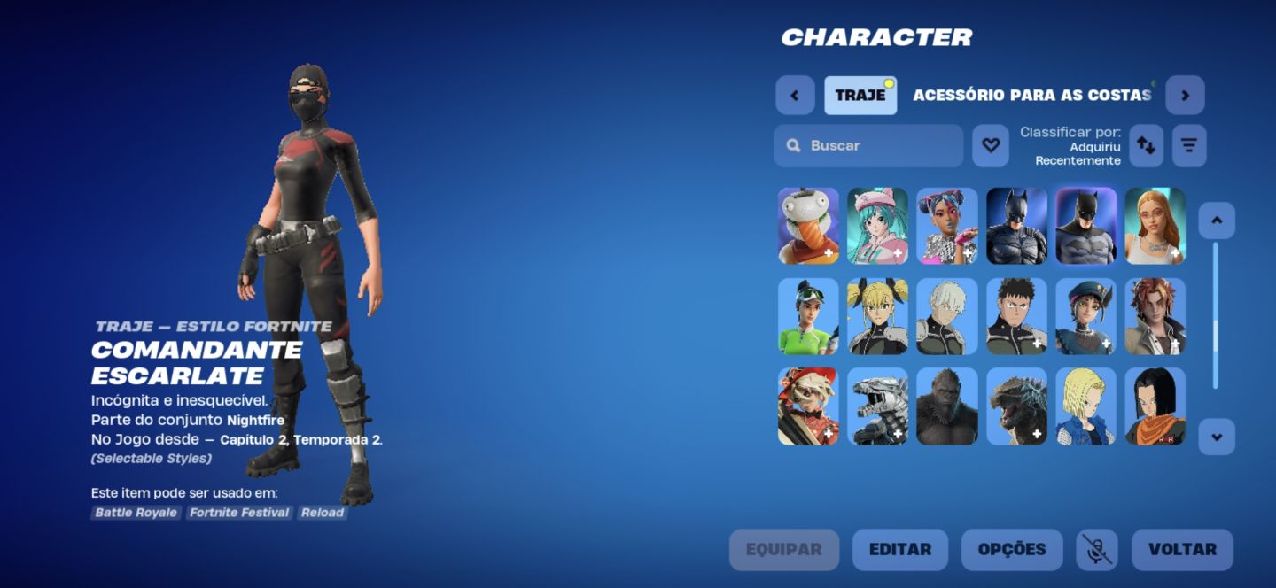 CONTA FORTNITE À VENDA | SKINS RARAS, CARROS BMW E LAMBORGHINI, EMOTES...