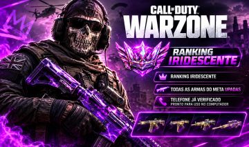 CONTA WARZONE IRIDESCENTE, ARMAS DO META UPADAS ( LEIA A DESCRIÇÃO)