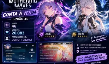 CONTA WUTHERING WAVES UNIÃO 46 | JUNO + HSIAN