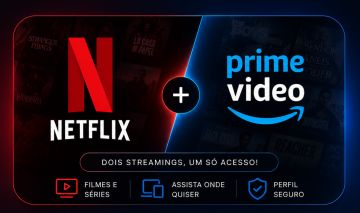 COMBO STREAMING | NETFLIX + PRIME VIDEO | ENTREGA RAPIDA