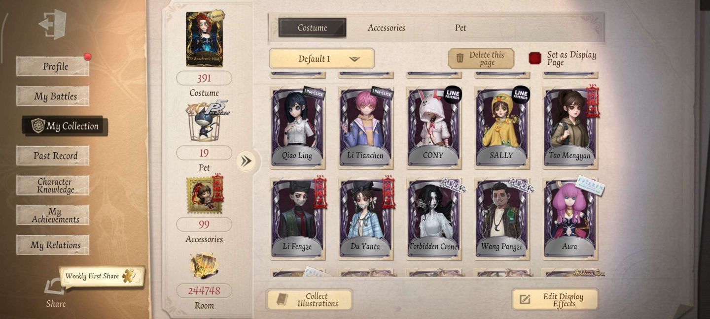 CONTA LINDA DE IDENTITYV A VENDA muitas skins raras
