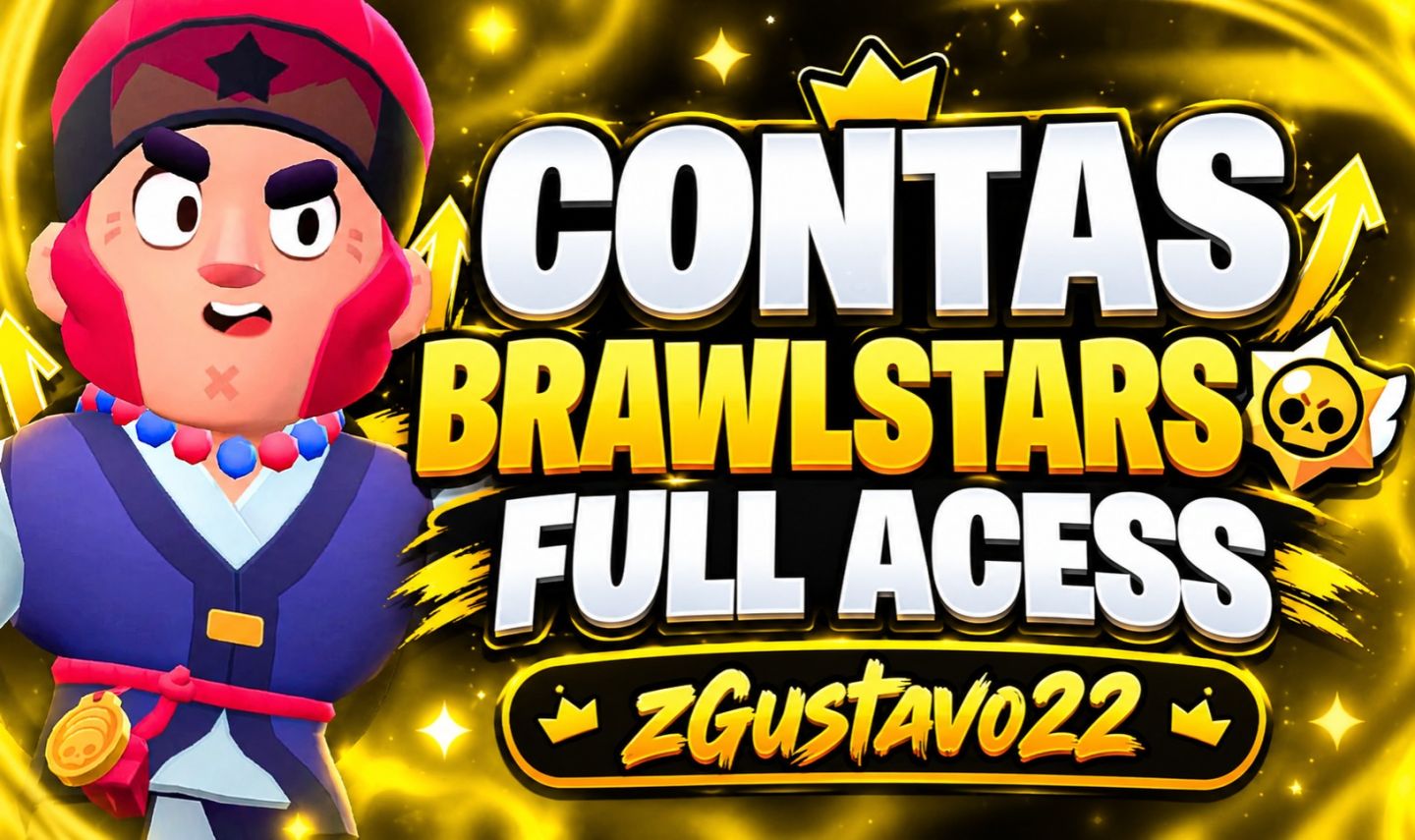 CONTAS BRAWL STARS FULL ACCESS | MAIS BARATAS DA GGMAX