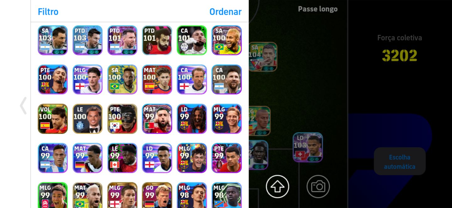 CONTA eFootball PREMIUM | Craques e Lendas