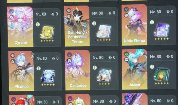 Conta Honkai Star Rail Endgame, 23 personagens limitados, 8 cones assinatura