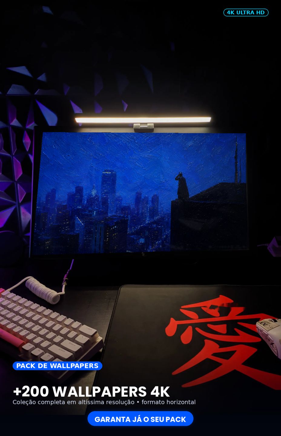 Pack 200+ Wallpapers 4K para PC + Tablet + Celular