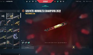 CONTA VALORANT PACOTE CHAMPIONS 22, 23, VCT LOCK IN + MUITAS SKINS