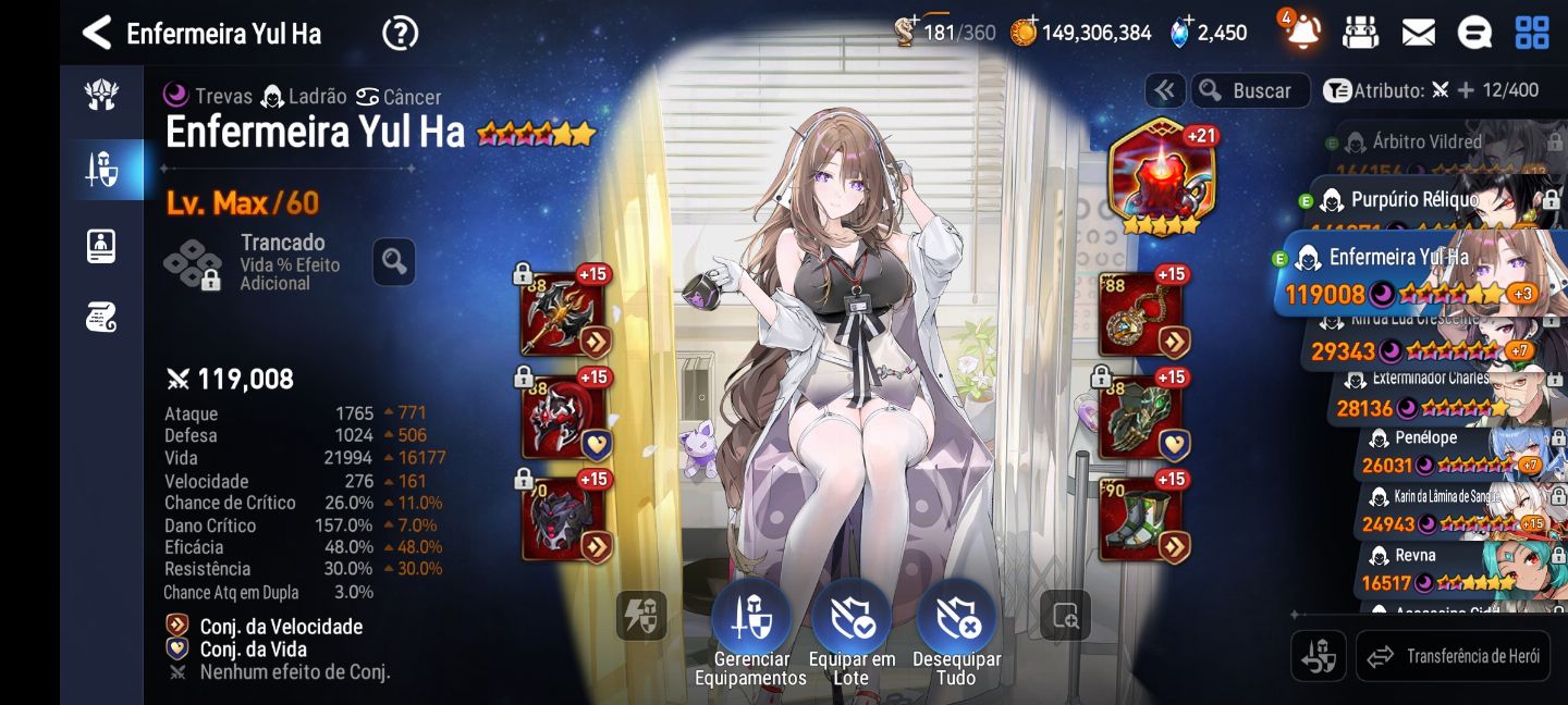 Conta end game epic seven 100% do álbum