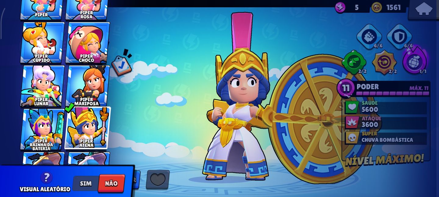 Conta de Brawl Stars - 100K Troféus - Valor Negociável