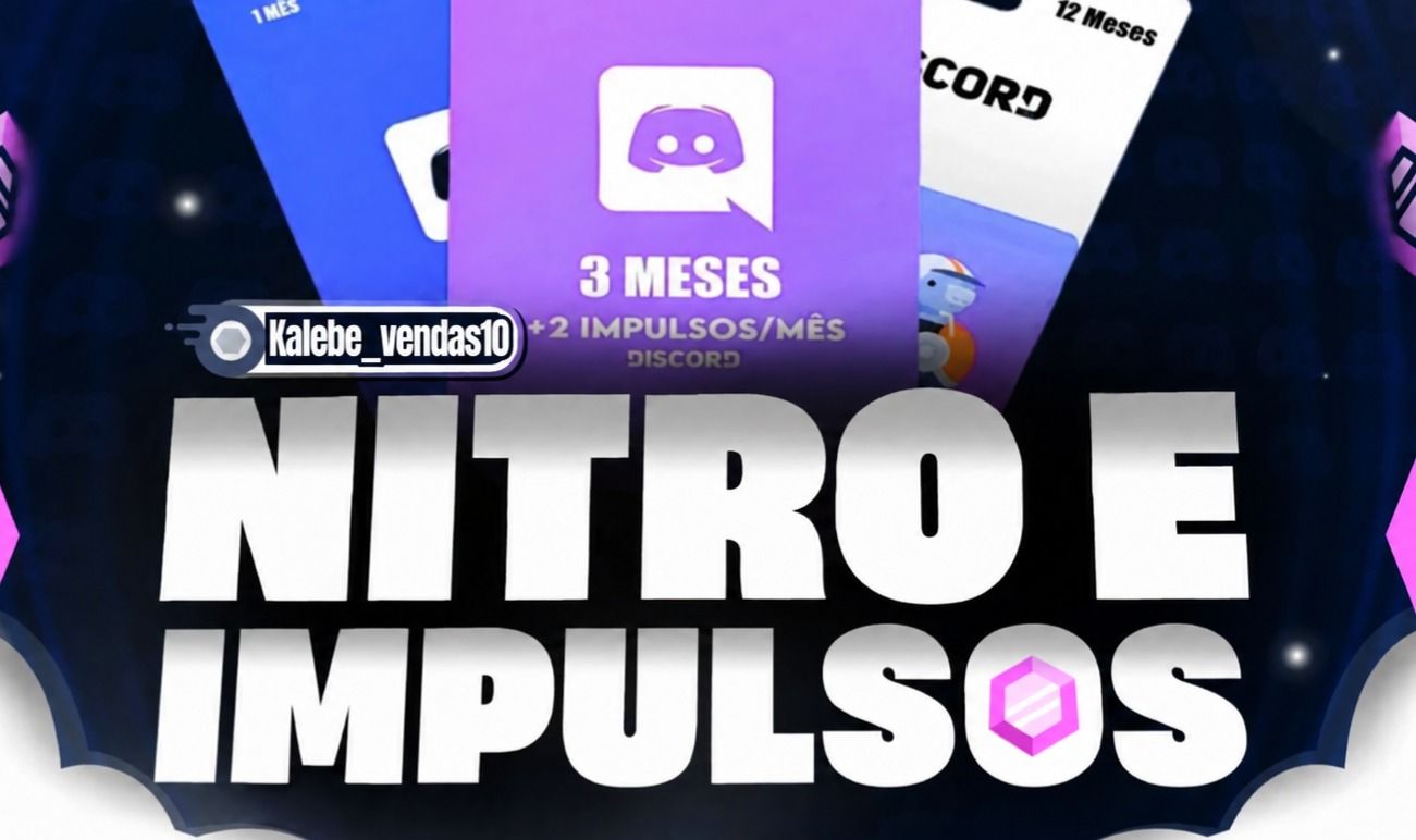 Nitro e Impulsos [Automático] Impulso no Seu Servidor Discord - Boost Impulso 1/