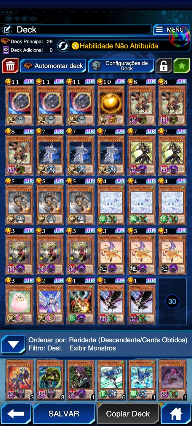 Conta duel links inicial top com decks meta nova box zerada 3 X de cada