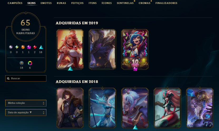 Conta de league of legends Ryze lTriufante, ez pulsifire