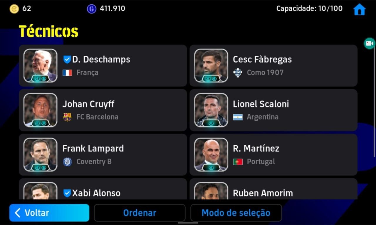 CONTA EFOOTBALL SEMI-FULL! GULLIT + MBAPPE ANTIGO + DEL PIERO BLITZ + CECH E+++!