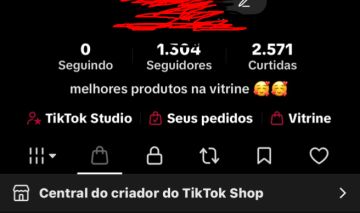 CONTA COM +1K TIKTOK SHOP ATIVO (COM DOC)