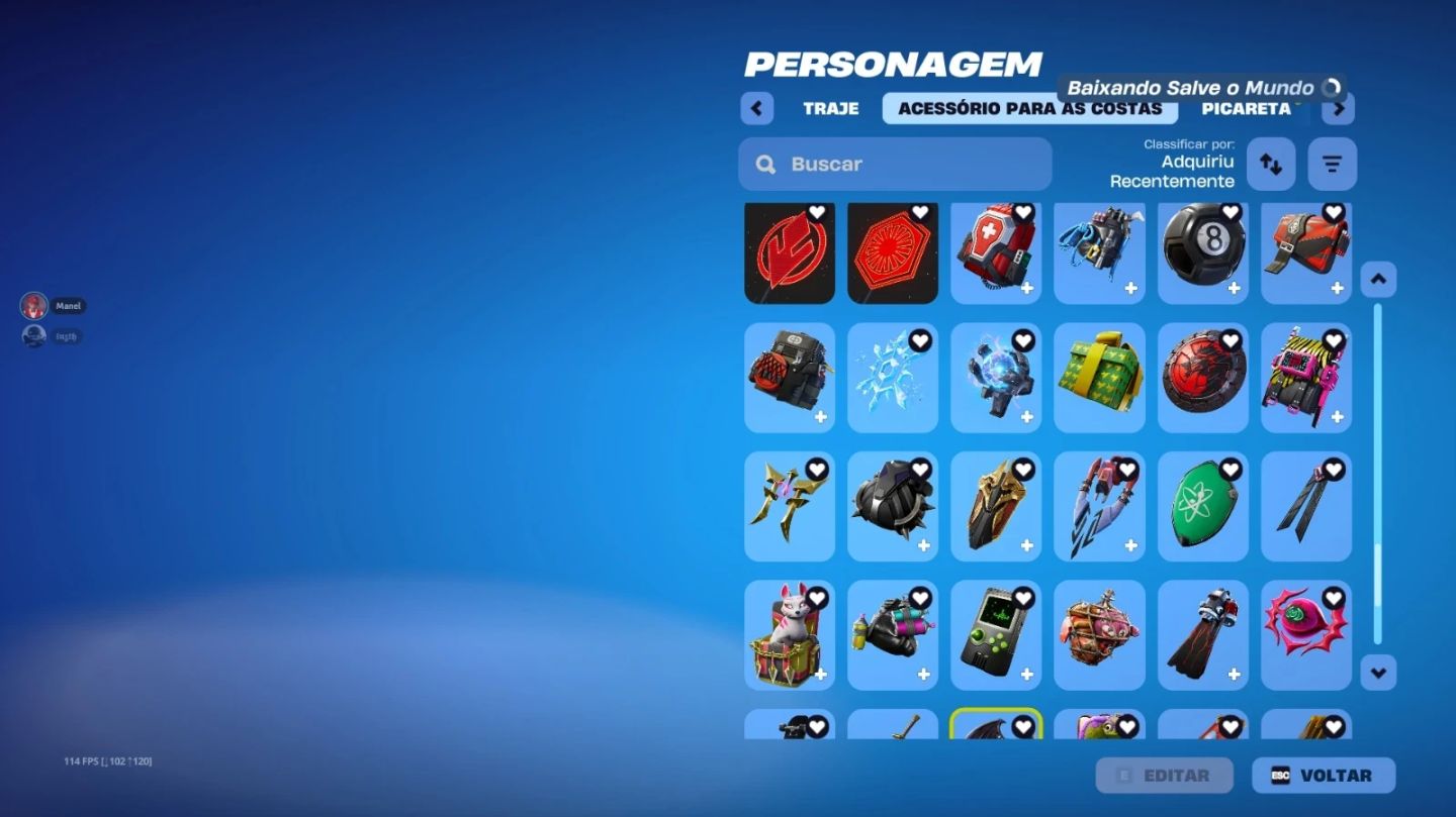 CONTA FORTNITE ANTIGA CAPÍTULO 1 / TEMPORADA 5