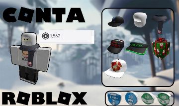 CONTA ROBLOX 2013 com 1.5k+ ROBUX + 7 Offsales + Roblox Plus