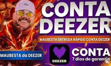 DEEZER PREMIUM CONTA do GORDIN - PELO MENOR PREÇO +BRINDE [ENTREGA RÁPIDA]
