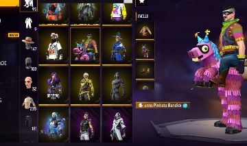 Conta Free fire level 60