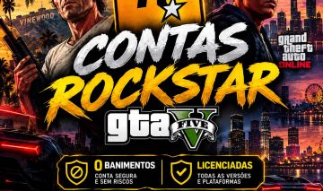 Conta Rockstar | Limpas e licenciadas