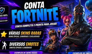 CONTA DE FORTNITE PS