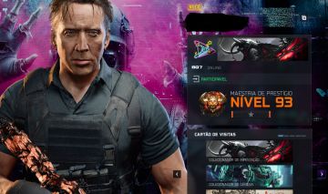 CONTA BO7 CAMUFLAGEM ZOMBIES E GENESIS