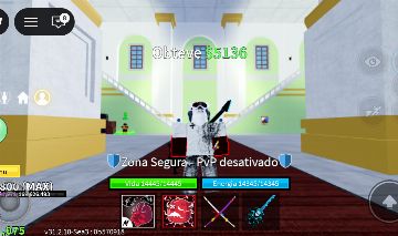 CONTA BLOX FRUITS LEVEL MAX (2800) + CURSED DUAL KATANA + FRUTAS MÍTICAS
