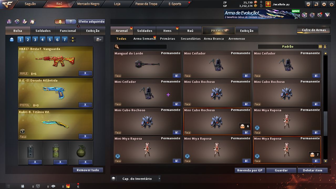 Conta Crossfire marechal vermelho, 7vip buff9 mz, unico dono email/rank on
