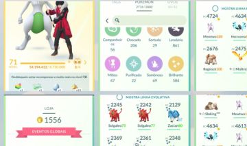 Conta Pokémon go | Level 71 | 861 Lendários + 73 lendários shines, 5 100%