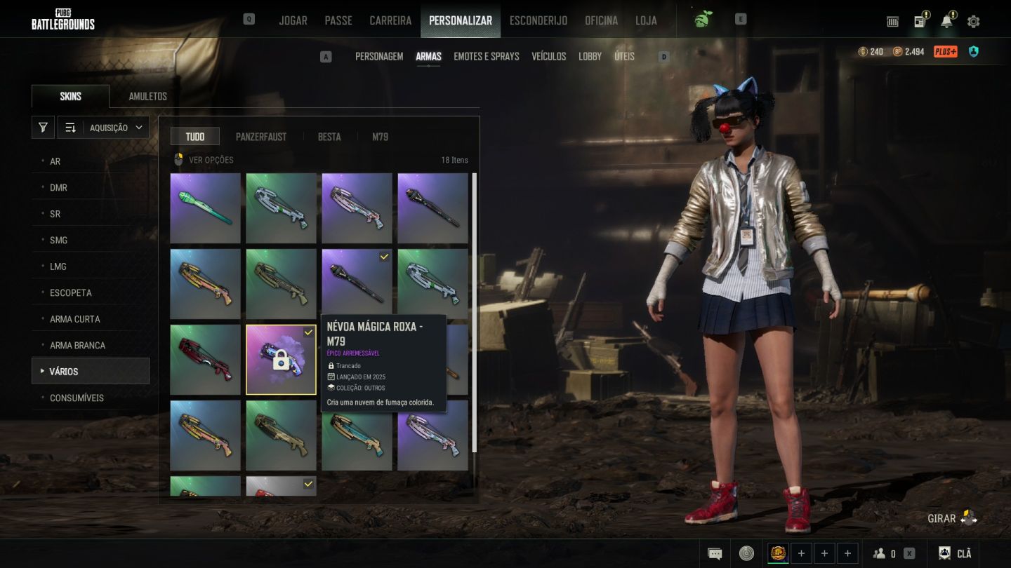 PUBG PC | PGI Gloves + 10 Progressivas | LVL 500 TIER 5