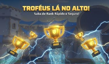 UP DE TROFÉUS CLASH ROYALE
