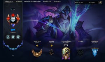 Conta LoL Ouro IV Full champs