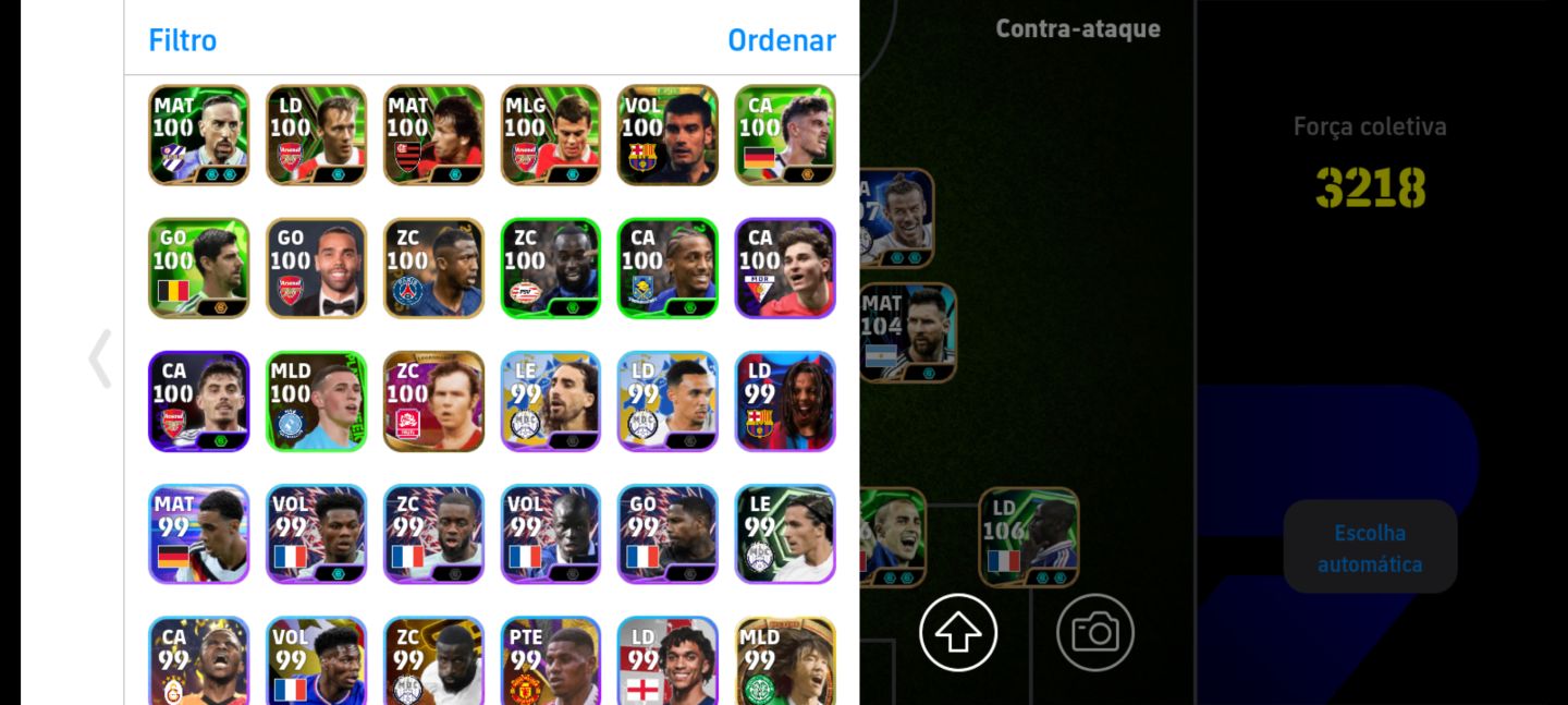 Conta de efootball bale big time +nesta +thuram e adriano