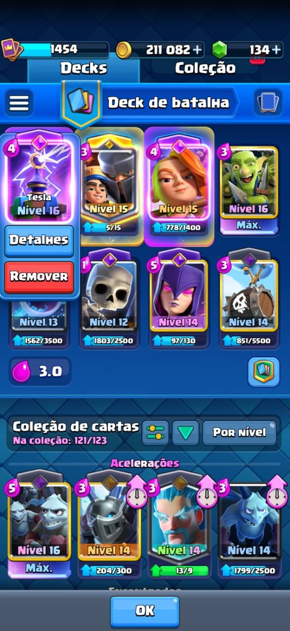 CONTA CLASH ROYALE - CONTA DE 2017 - FULL ACESSO