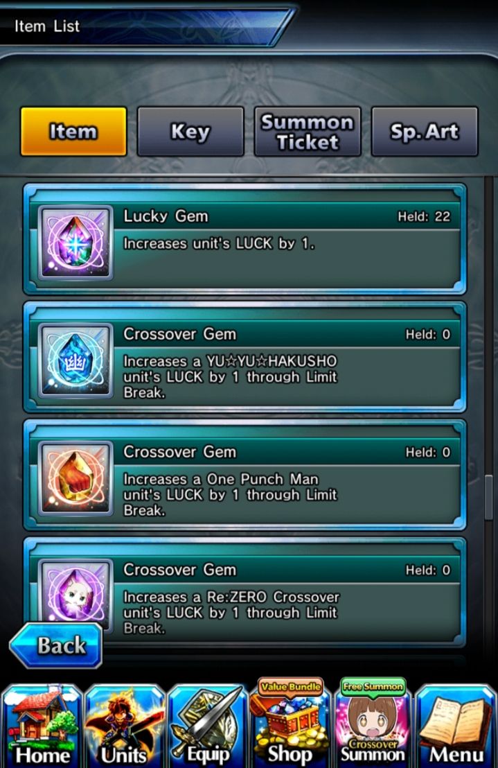 CONTA GRAND SUMMONERS RANK 118 - PERSONAGENS META & COLLABS + 2 acend dessa colb