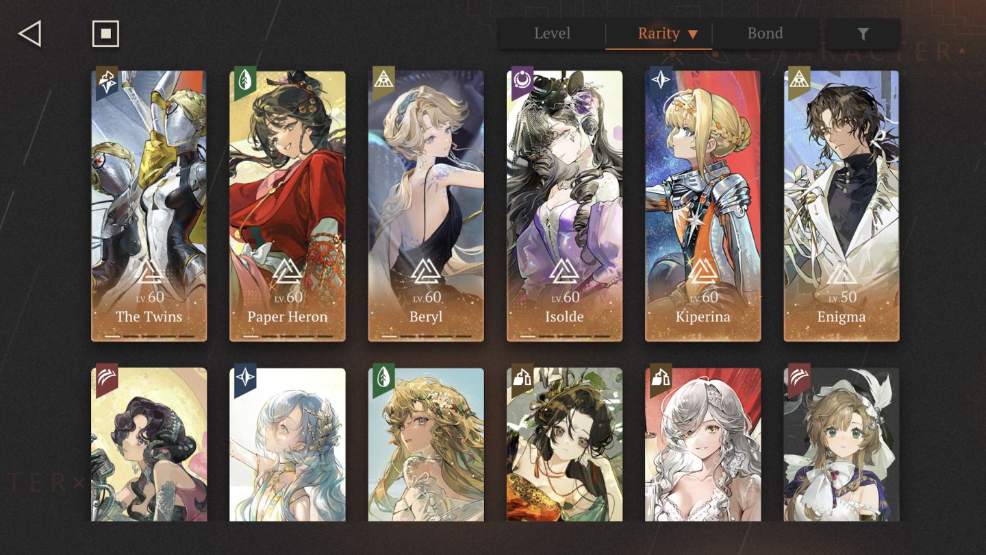 REVERSE 1999 LVL46 Paper heron p1, beryl p1, thetwins p1, anjo nala, jiu niangzi