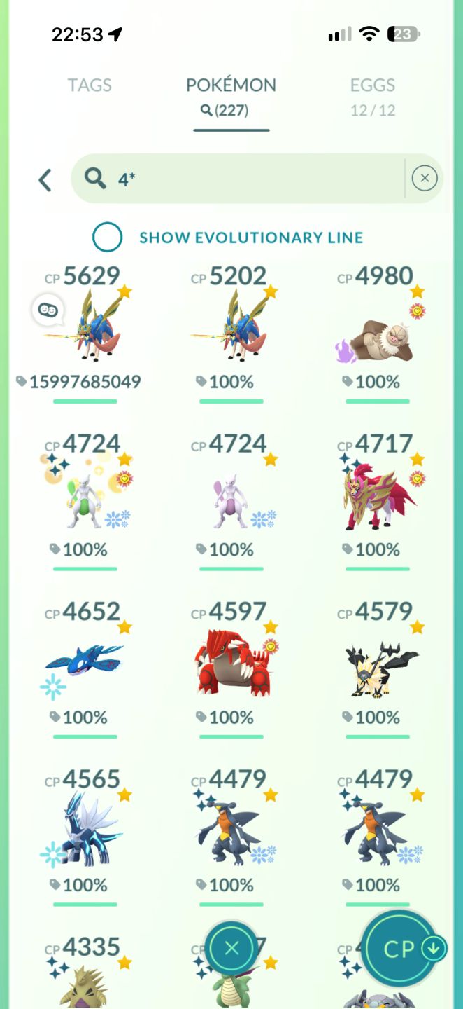 CONTA POKÉMON NÍVEL 74 ABSURDA
