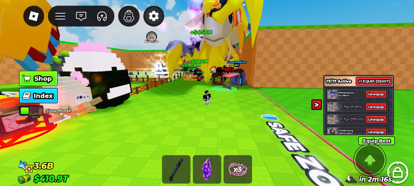 CONTA STEAL AN EGG 30B/s 4B VELOCIDADE
