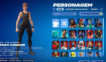 CONTA FORTNITE CAP 2