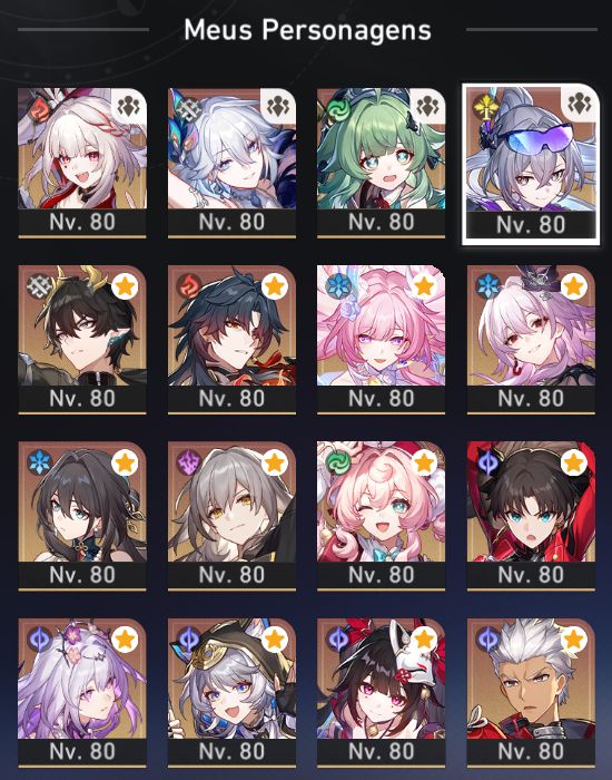 CONTA END GAME LVL 70 - SW LVL 999, YAOGUANG, SPARXIE, CASTORICE E +
