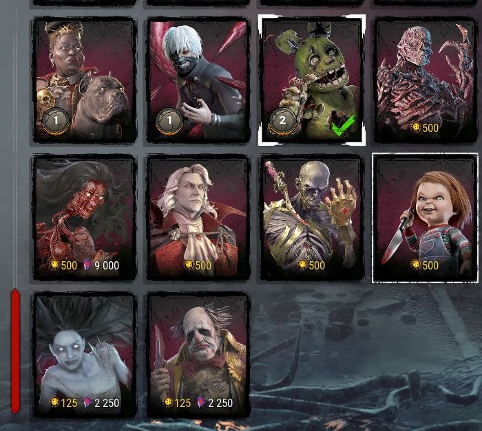 Conta dead by daylight 2021 rara