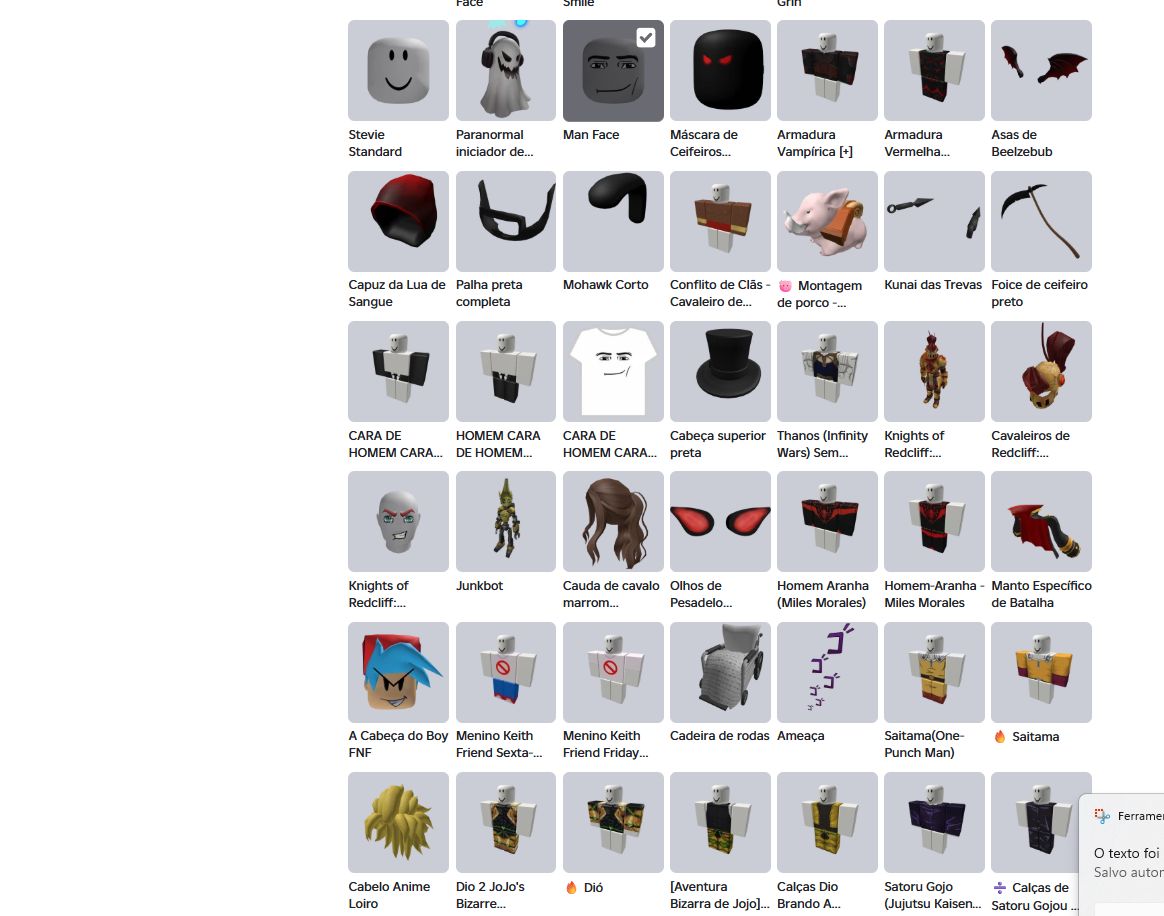 Conta Roblox antiga | 61K+ Robux gastos | 67 Gamepasses | Inventário antigo