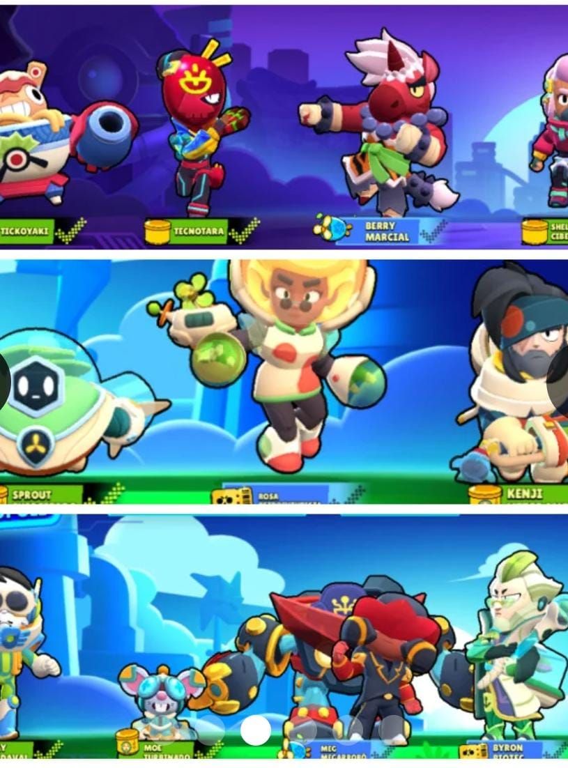 CONTA DE BRAWL RARA COM 14K DE TROFEUS , PASSES, SKINS ROBO E DE HIPER400 GEMAS