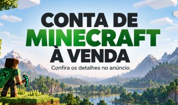 Minecraft Java + Bedrock Original | Conta Full