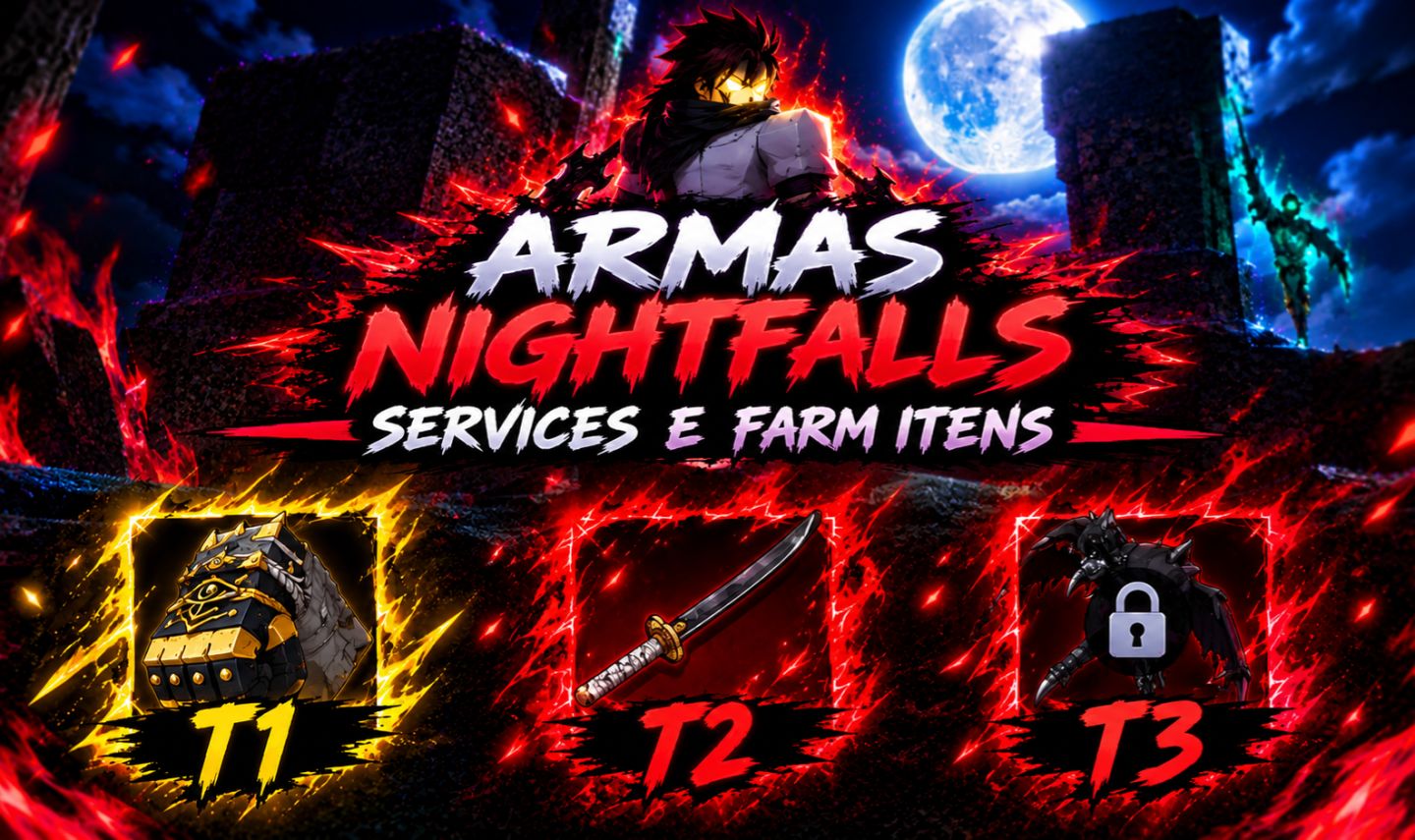 Project Slayers / Slayer 2 Farms/Itens e Serviços
